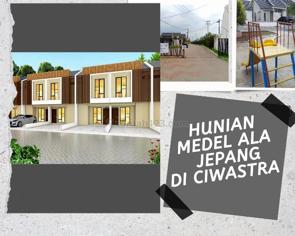 Rumah Model Jepang di Bandung Timur 2 lantai Harga selantai sudah dapat 3 Kamar Tidur DP Ringan, Ciwastra, Bandung
