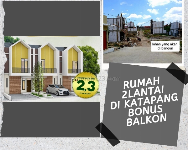 Rumah murah 2 Lantai DP 30 Juta Terima Beres lokasi Kopo Katapang dekat Margahayu Permai dan Kopo, Katapang, Bandung
