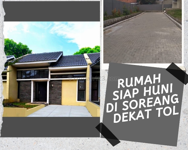 :Modal 40 JT dapat Rumah di CLUSTER SOREANG strategis dekat Sekali Tol Soroja dan Lingkungan Ramai, Soreang, Bandung