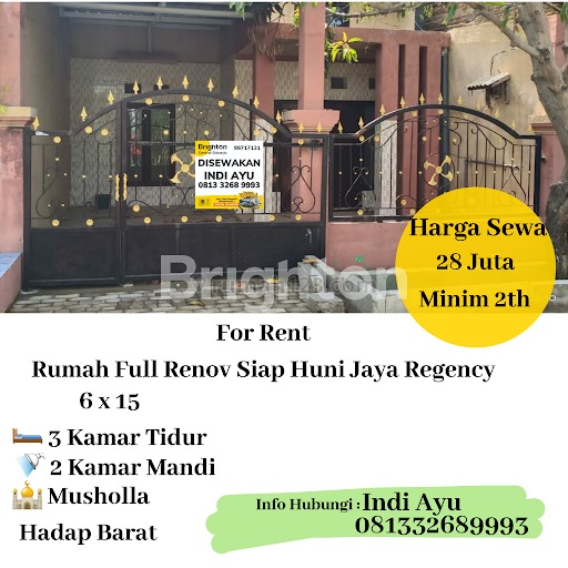 Rumah Full Renov Siap Huni, Sedati, Sidoarjo