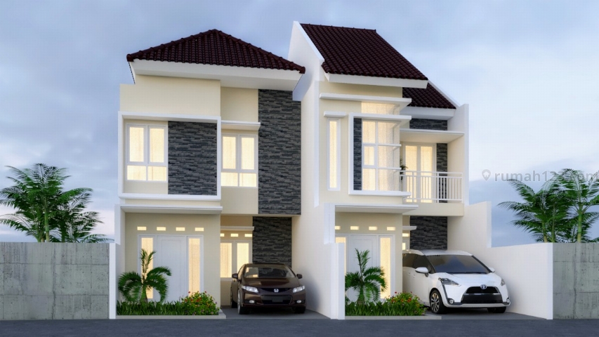 Rumah 2LT Indent Bisa Custom, Akses Dekat Jalan Angkot, Pintu TOL DESARI, PEMBAYARAN FLEXIBEL, Cipedak, Jakarta Selatan