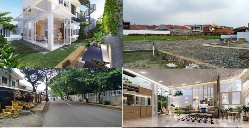 Rumah 2 Lantai Jagakarsa Dekat St. Lenteng Agung dan Pusat Pendidikan (UI, UP), Ragunan, Jakarta Selatan