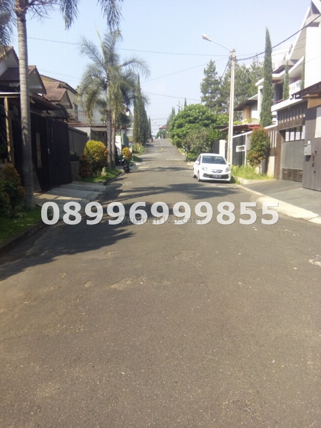Tanah di pondok hijau, kotak 8x23, hadap utara, SHM, jarang ada, Geger Kalong, Bandung