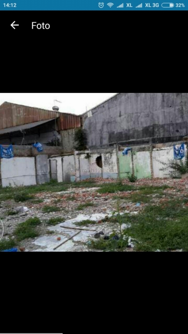 lahan kosong 16x16 hoek, sangat bagus utk kost2an, Grogol, Jakarta Barat
