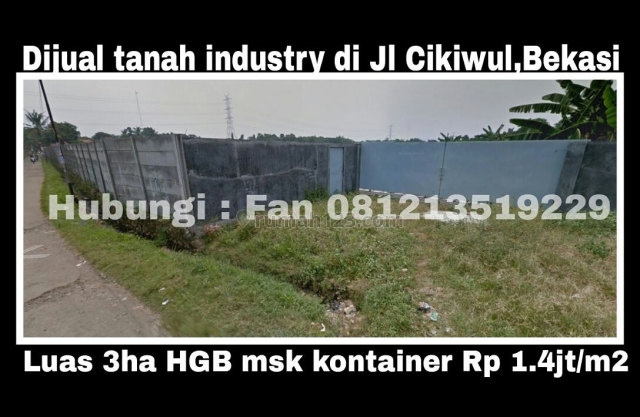 Tanah di Cikiwul - Bekasi, Cikiwul, Bekasi