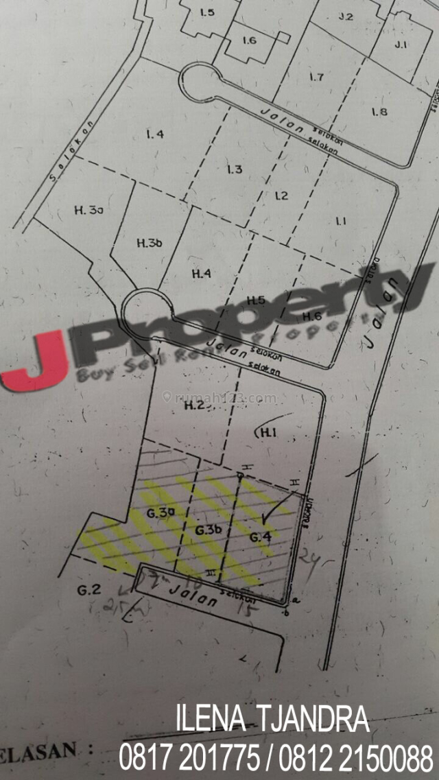 KAVLING / TANAH DI KOMPLEK PARAHYANGAN PERMAI GEGERKALONG, Geger Kalong, Bandung