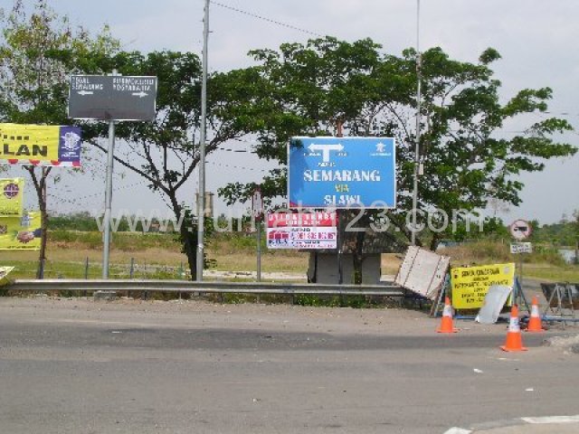 Lokasi Tanah Dimuara Exit Toll Pejagan, Ketanggungan, Brebes