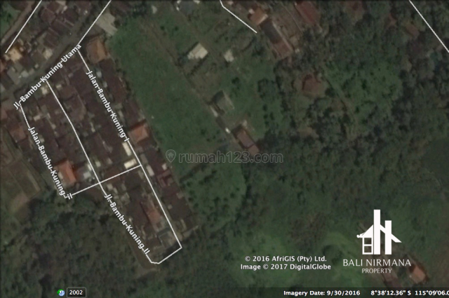 Northern Canggu Bali Freehold Land - 300 Square Meters., Canggu, Badung