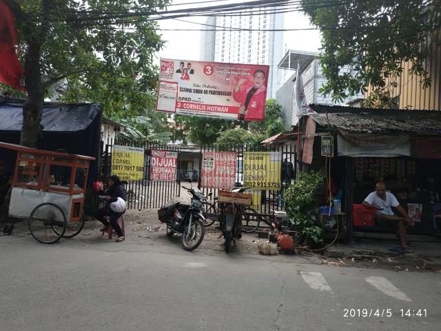 Tanah pademangan pinggir jalan cocok untuk usaha nego sampai jadi!!, Pademangan, Jakarta Utara