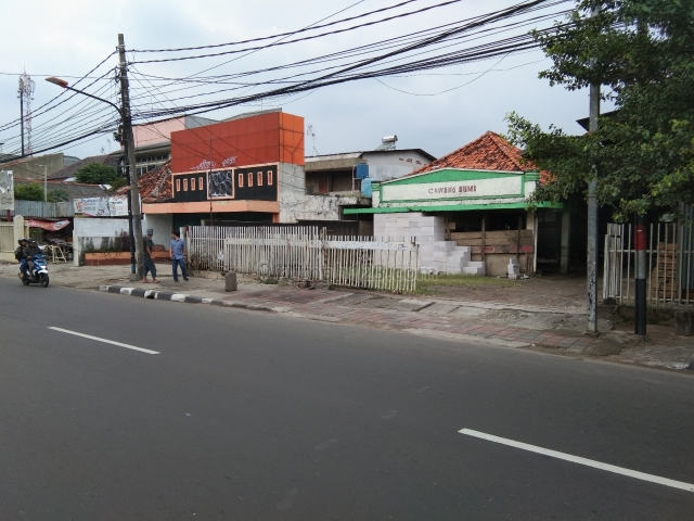 Tanah dan Bangunan Pinggir Jalan Dewi Sartika Cawang cocok utk usaha, kantor dll, Cawang, Jakarta Timur