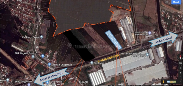 Tanah Ds Loireng - Sayung, Sayung, Semarang