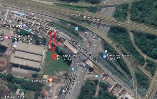 Tanah Komersil Lokasi Sangat Strategis @Mayjen Suetoyo, Cawang, Jakarta Timur
