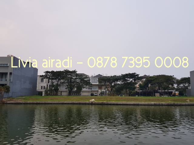 Kavling Ebony PIK view danau, uk 540 m2, Pantai Indah Kapuk, Jakarta Utara