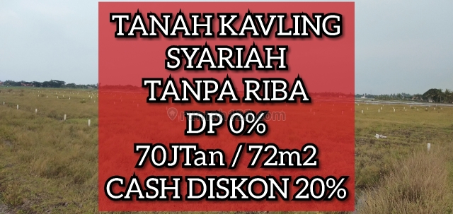 Tanah Kavling Syariah Tanpa DP Bebas Riba Di Cikarang, Sukatani, Bekasi