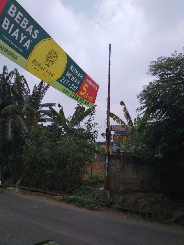 Tanah strategis pinggir jalan 1032 m, kranggan, Jatisampurna. Bekasi, Jatisampurna, Bekasi
