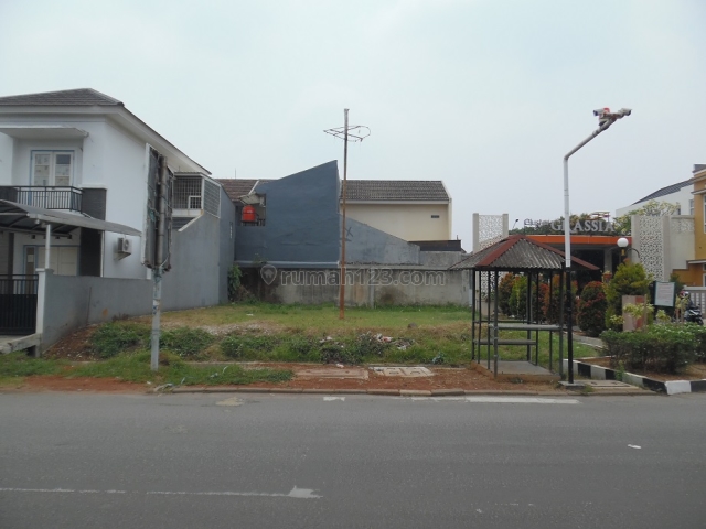 Kaveling siap bangun, boulevard, utara, di depan cluster grassia, Banjar Wijaya, Tangerang