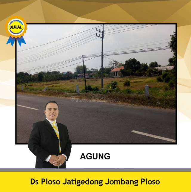 Tanah Strategis Nol Jalan Raya Jombang Ploso, Ploso, Jombang