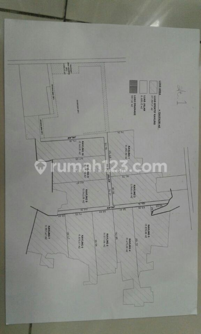 Tanah Kavling Industri dengan ijin celup, Rancaekek Bandung, Solokan Jeruk, Bandung