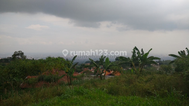Tanah di Bandung Utara, dengan view Bandung dan Dago resort, Cimenyan, Bandung