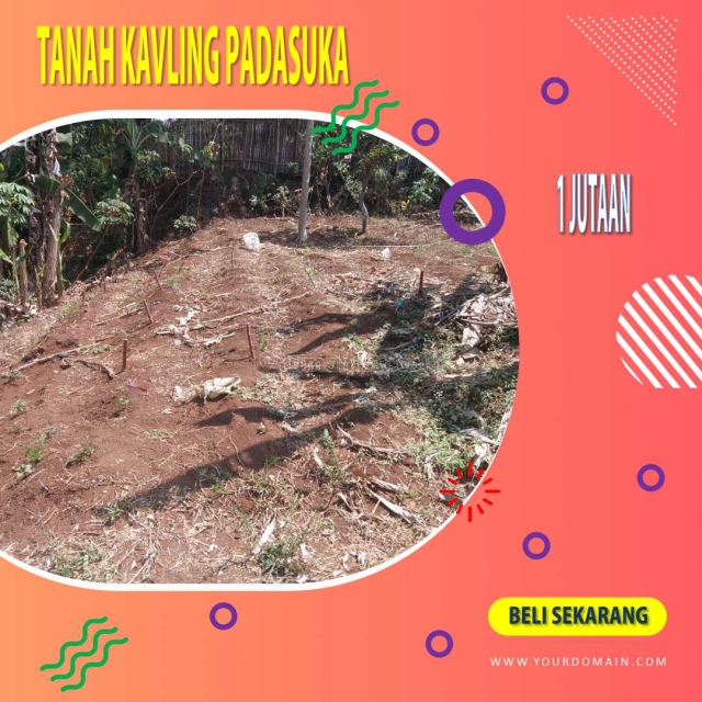 Tanah kavling murah, 1 jutaan, di padasuka bandung timur, Padasuka, Bandung