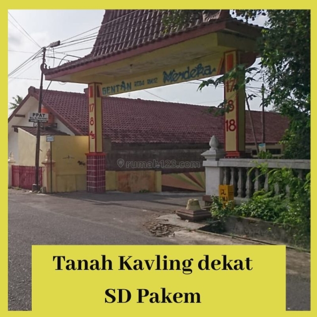 3 Jt/meter, Tanah Kavling Dekat UGM, Ngaglik Sleman, Pakem, Sleman