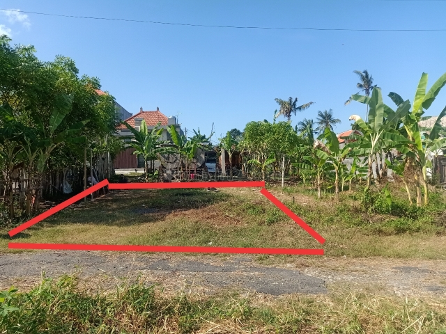 Tanah cocok untuk villa bisa akses mobil, Canggu, Badung