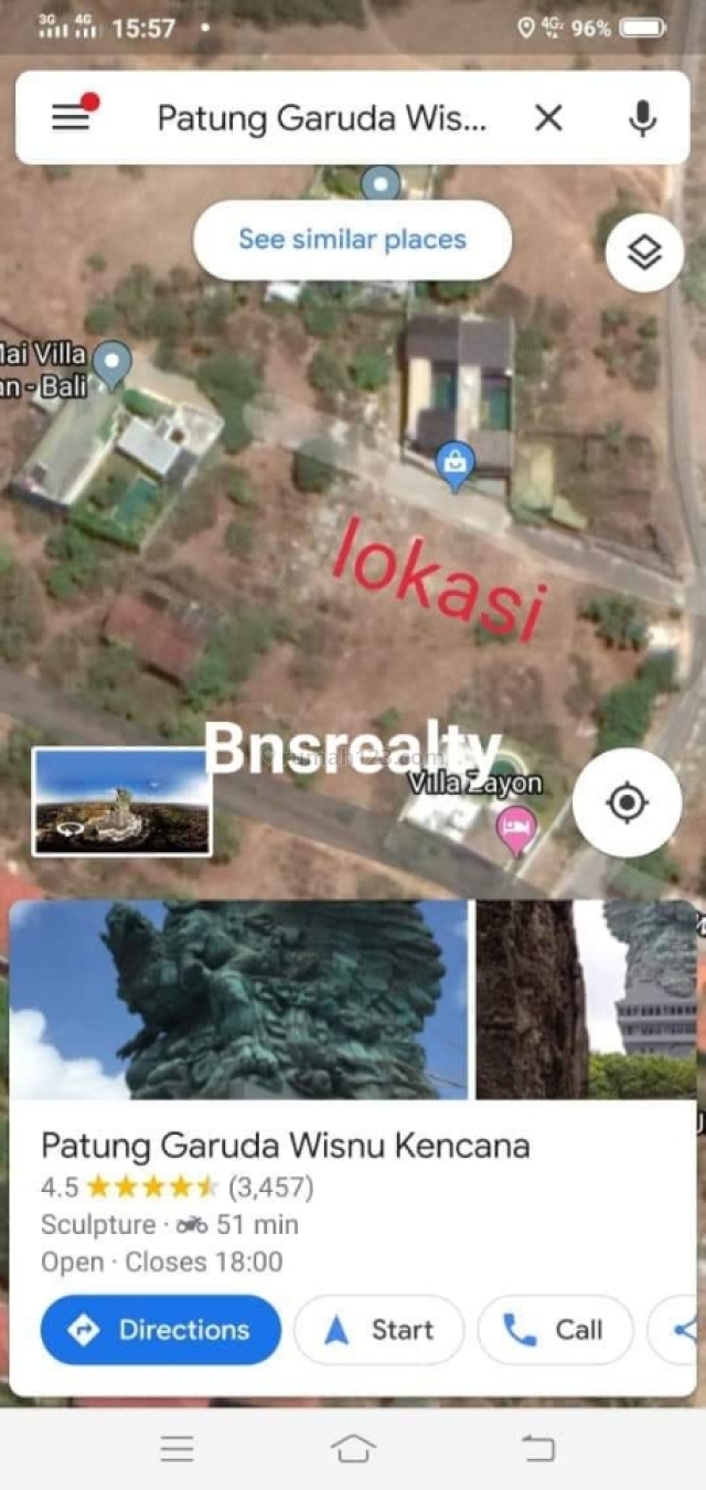 Tanah Lokasi Ungasan, Ungasan, Badung