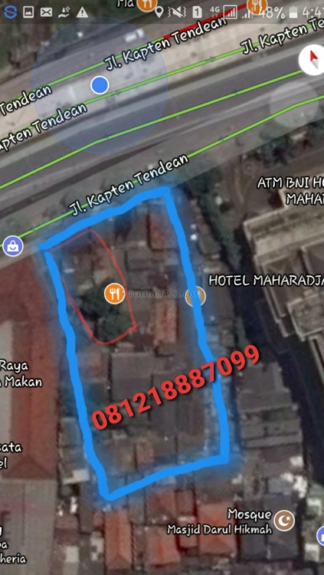 Tanah Lokasi Strategis Untuk Gedung Tinggi, Kapten Tendean, Jakarta Selatan