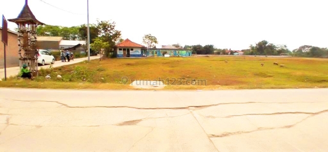 Tanah 2 Ha Cantik Mantap Beli Langsung Untung di Rengas Bandung Lokasi Ramai, Cikarang, Bekasi