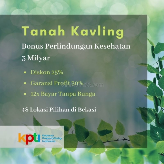 Tanah Kavling Murah Strategis Tambun Utara Bekasi Jawa barat, Tambun Utara, Bekasi