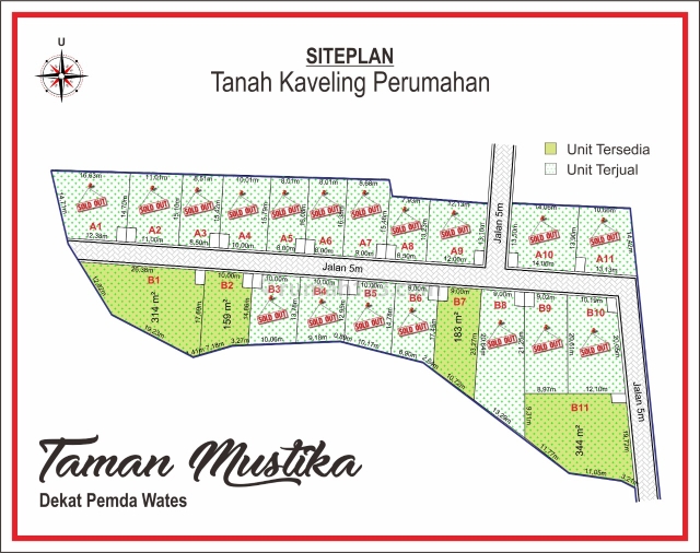 Tanah Murah Dekat Pemda Wates , Diskon 25%, Wates, Kulon Progo