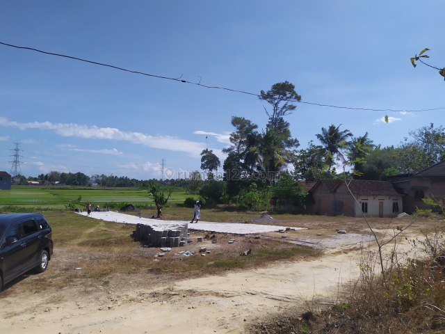 Tanah Murah Kota Bantul View Sawah Akses Mudah :Harga Diskon 25%, Bantul, Bantul