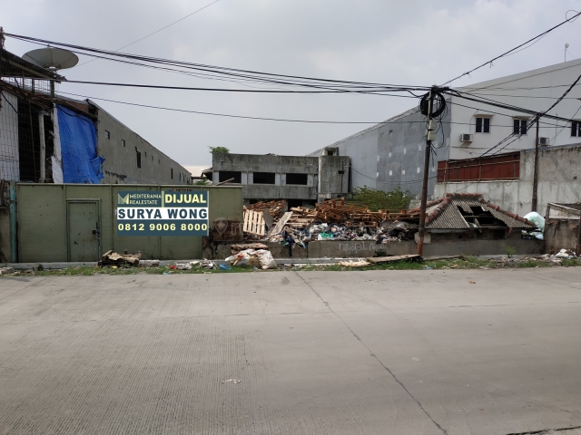 Tanah cocok utk Gudang / Pabrik non limbah akses kont 40ft leluasa jarang ada yg posisi bagus, Kapuk, Jakarta Utara