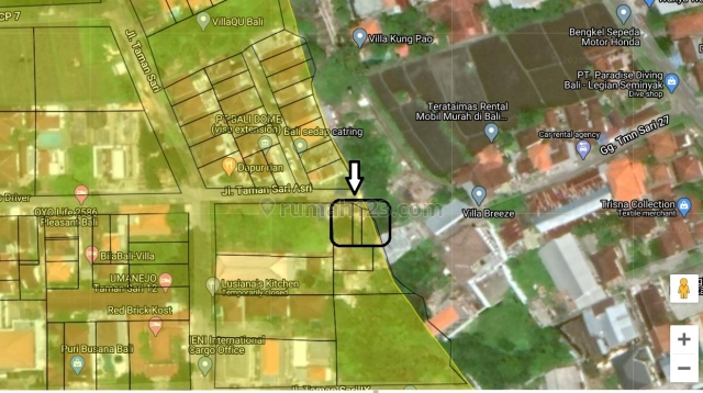 Land in Kerobokan | UDB 021, Kerobokan, Badung