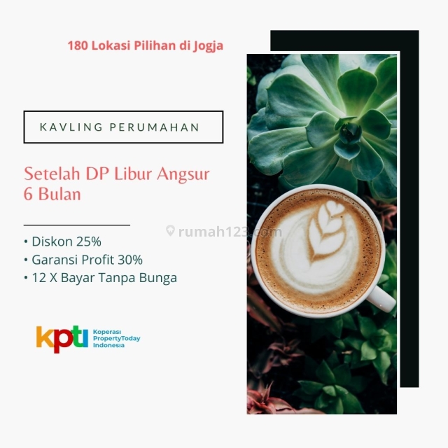 Diskon 25%, Kavling Perumahan Area Panjatan Kulon Progo, Panjatan, Kulon Progo