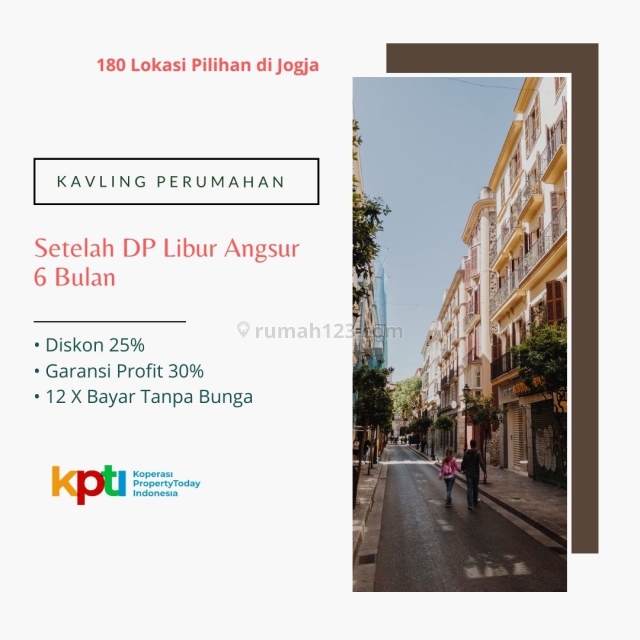 Kavling Perumahan Jogja, Bantul. SHM Ready Dkt Kampus UAD Di Jalan Imogiri Barat, Sewon, Bantul