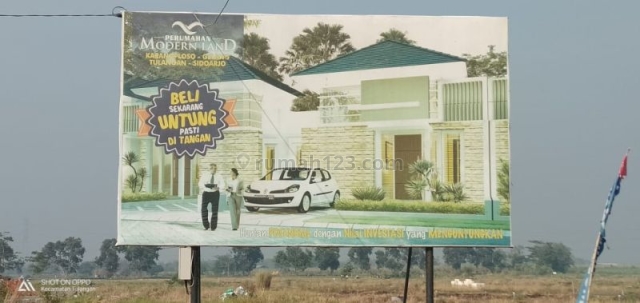 Cepat Tanah Kavling di Modern Land Sidoarjo P0199, Tulangan, Sidoarjo