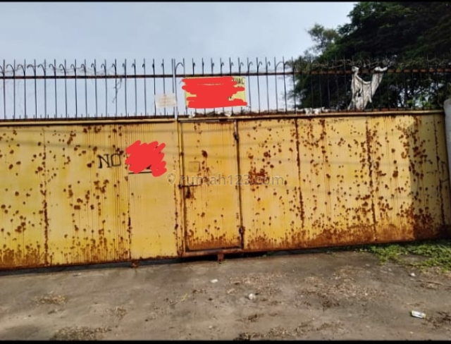 tanah kosong cocok untuk pool alat berat dan containers, Kapuk Kamal, Jakarta Barat