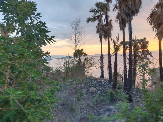 Tanah di waecicu, super sunset, ocean view pinggir jalan raya aspal, sangat bagus., Labuan Bajo, Manggarai Barat
