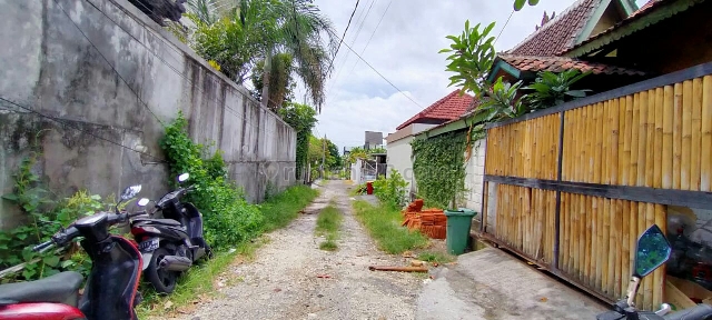 Tanah murah lingkungan villa, Canggu, Badung