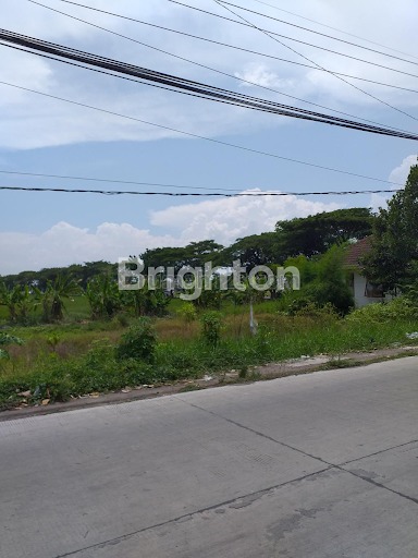 Tanah 0 jalan raya Kepulungan Sedati Sidoarjo cocok untuk usaha toko, depot makanan, depot air isi ulang, warkop,Laundry, service motor dll, Sedati, Sidoarjo