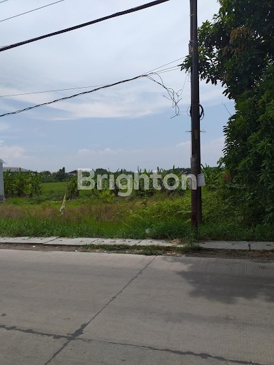 Tanah 0 jalan raya Kepulungan Sedati Sidoarjo cocok untuk usaha Toko, Depot makanan, depot air isi ulang, warkop, laundry, service motor dll., Sedati, Sidoarjo