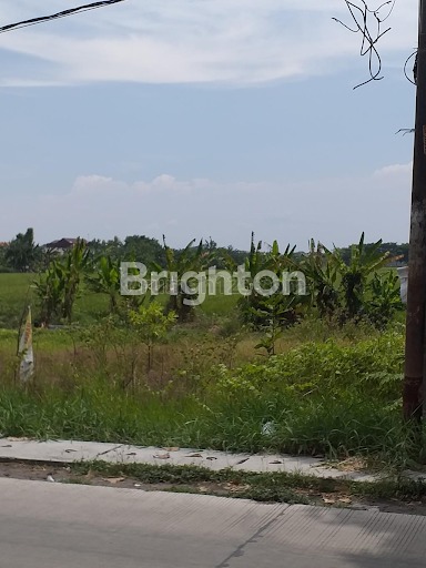 Tanah 0 jalan raya Kepulungan Sedati Sidoarjo cocok untuk usaha Indomaret, Toko, Depot makanan, Depot air isi ulang, Warkop, Laundry, Service motor dll., Sedati, Sidoarjo