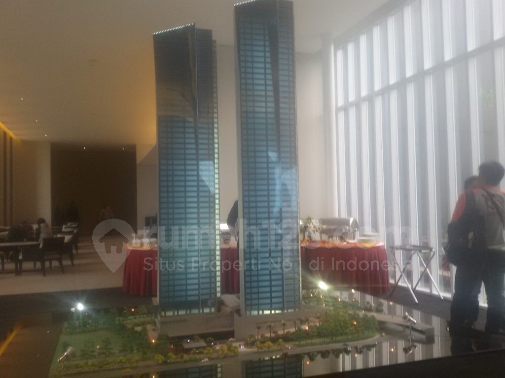 Bentuk kondominium mewah Casa Domaine yang dipasarkan mulai Rp 47 juta per meter perseginya. Foto: Rumah123/Ade Miranti