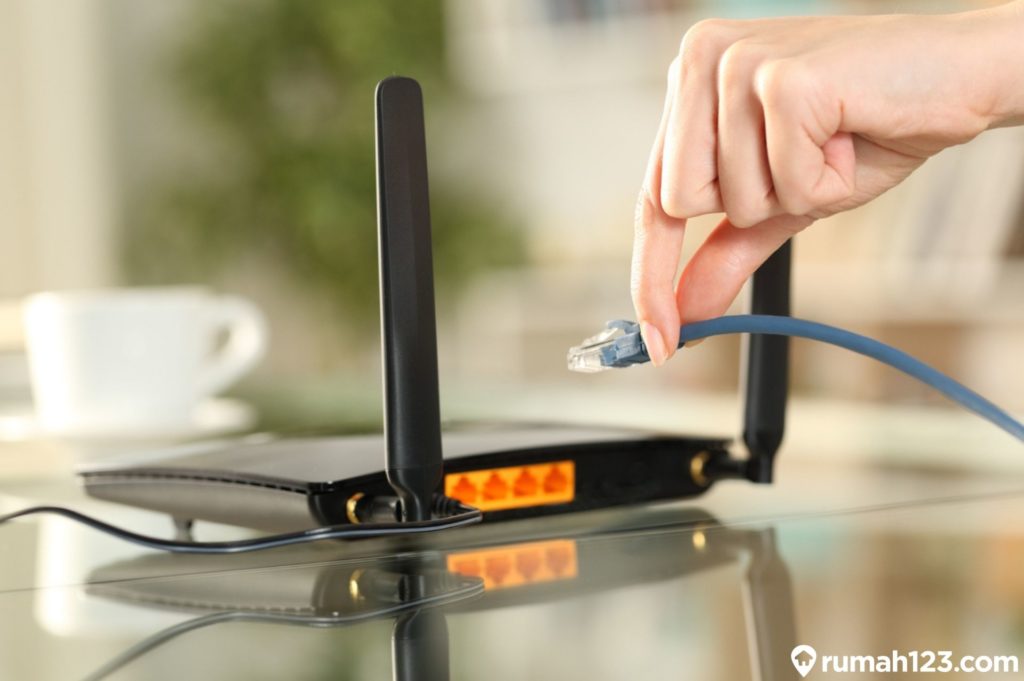 Cara setting router
