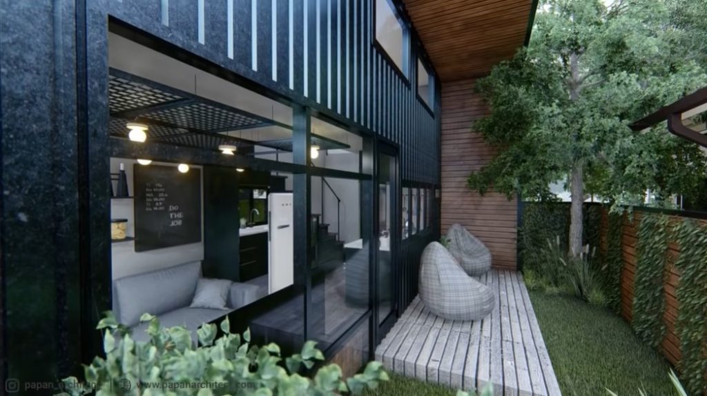 rumah kontainer