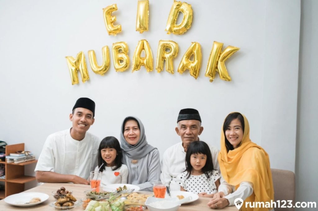 cat rumah lebaran