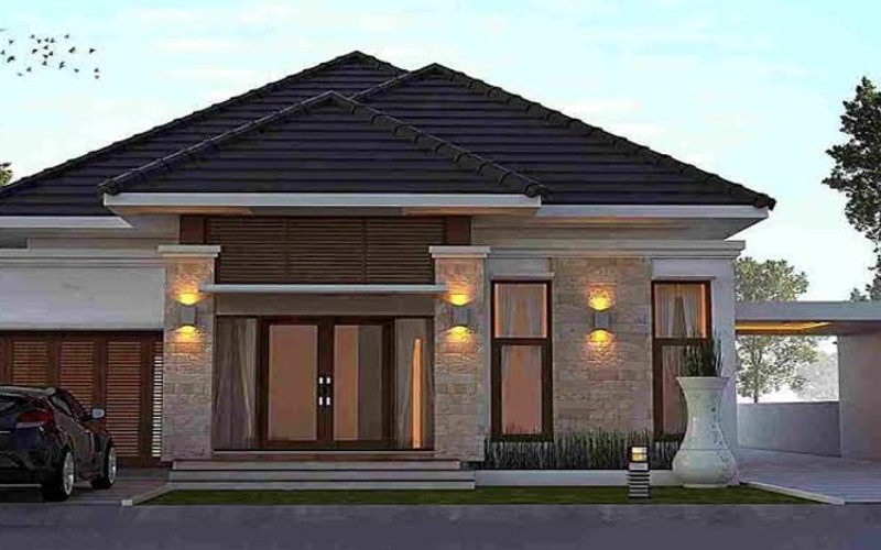 img-responsive model teras rumah mujur