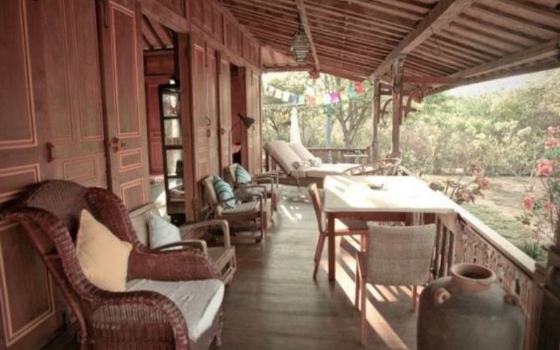 img-responsive Teras rumah kampung jawa