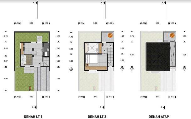 img-responsive Floor Plan Rumah